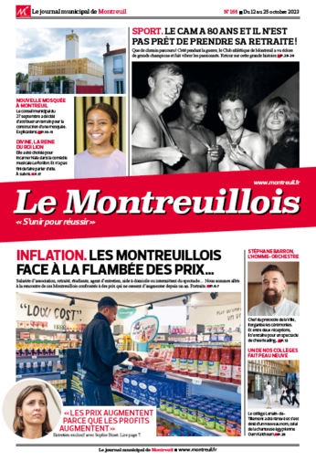 Le Montreuillois n°166 - du 12 au 28 octobre 2023