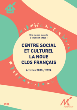 Les activités du centre social La Noue 2023-2024