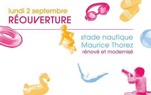 Réouverture du stade nautique Maurice Thorez le 2 septembre