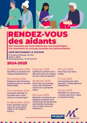 Montreuil | Le rendez-vous des aidants