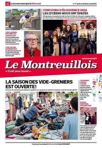 Le Montreuillois n°177 - du 11 avril au 2 mai 2024