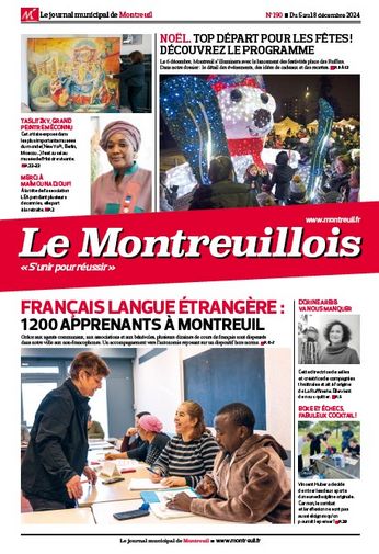 Le Montreuillois n°190 - du 5 au 18 décembre 2024