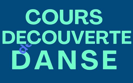 Cours découverte de danse