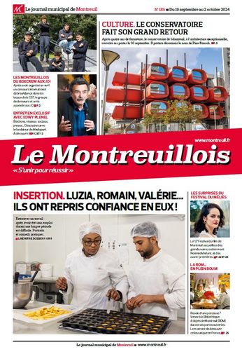 Le Montreuillois n°185 - du 19 septembre au 2 octobre 2024